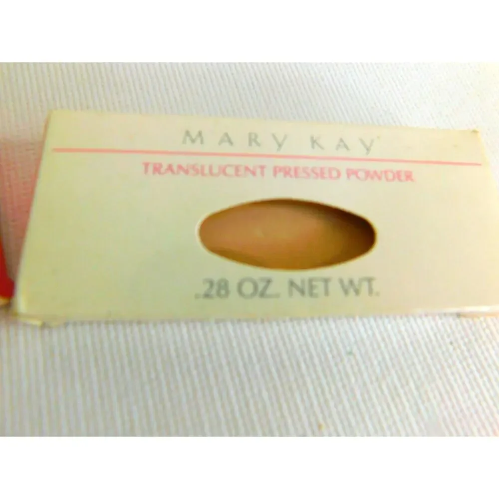 Vintage Mary Kay Translucent Pressed Powder Sheer Ivory #0036 SET OF 2